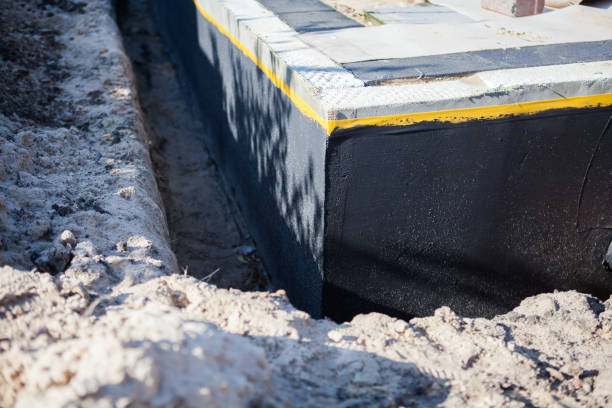 Residential Interior Drainage System installation at a Ripley, TN home by SJ Waterproofing Pros